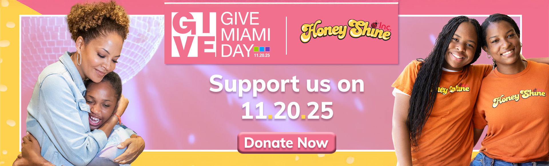 Give Miami Day 2025. Click or tap to donate